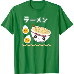 image:imageMaruchan Instant Lunch Cute Ramen Japanese Style Logo TShirtKelly Green