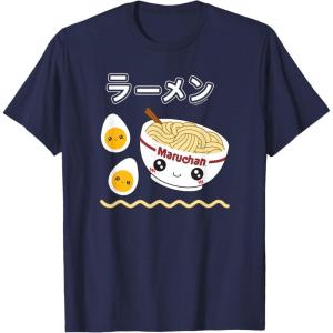 image:imageMaruchan Instant Lunch Cute Ramen Japanese Style Logo TShirtNavy Blue