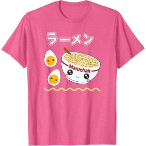 image:imageMaruchan Instant Lunch Cute Ramen Japanese Style Logo TShirtPink Heather