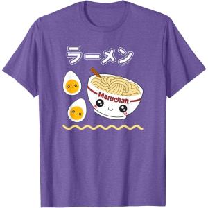 image:imageMaruchan Instant Lunch Cute Ramen Japanese Style Logo TShirtPurple Heather