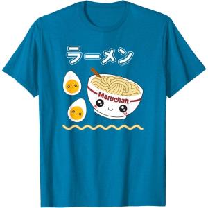 image:imageMaruchan Instant Lunch Cute Ramen Japanese Style Logo TShirtSapphire Blue