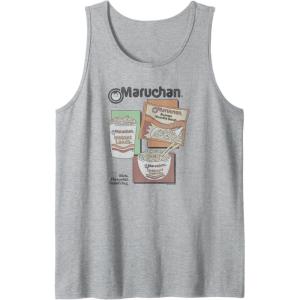 image:imageMaruchan Instant Lunch Different Presentations Panel Art Tank TopHeather Grey