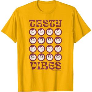 image:imageMaruchan Instant Lunch Groovy Tasty Vibes Grid Logo TShirtGolden Yellow