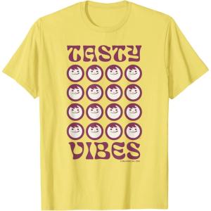 image:imageMaruchan Instant Lunch Groovy Tasty Vibes Grid Logo TShirtLemon Yellow