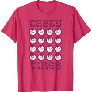 image:imageMaruchan Instant Lunch Groovy Tasty Vibes Grid Logo TShirtRed Heather