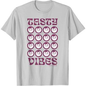 image:imageMaruchan Instant Lunch Groovy Tasty Vibes Grid Logo TShirtSilver Grey