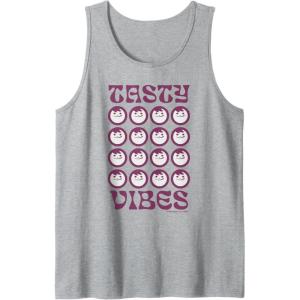 image:imageMaruchan Instant Lunch Groovy Tasty Vibes Grid Logo Tank TopHeather Grey