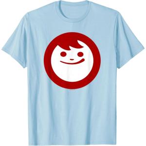 image:imageMaruchan Instant Lunch Happy Face Classic Logo TShirtBaby Blue