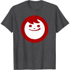 image:imageMaruchan Instant Lunch Happy Face Classic Logo TShirtDark Heather Grey