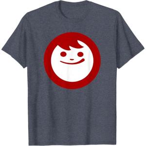 image:imageMaruchan Instant Lunch Happy Face Classic Logo TShirtHeather Blue