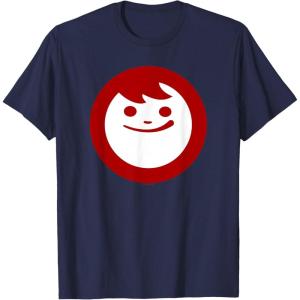 image:imageMaruchan Instant Lunch Happy Face Classic Logo TShirtNavy Blue
