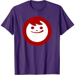 image:imageMaruchan Instant Lunch Happy Face Classic Logo TShirtPurple