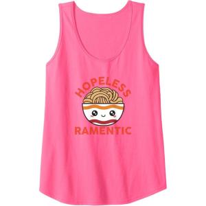 image:imageMaruchan Instant Lunch Hopeless Ramentic Cute Bowl Tank TopNeon Pink