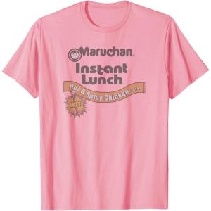 image:imageMaruchan Instant Lunch Hot amp Spicy Chicken Flavor Logo TShirtPink