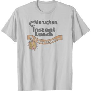 image:imageMaruchan Instant Lunch Hot amp Spicy Chicken Flavor Logo TShirtSilver Grey