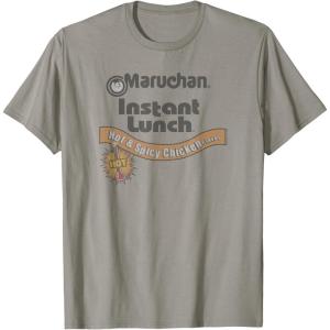image:imageMaruchan Instant Lunch Hot amp Spicy Chicken Flavor Logo TShirtSlate Grey