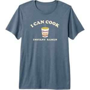 image:imageMaruchan Instant Lunch I Can Cook Instant Ramen Cup Logo Premium Triblend TShirtSlate Grey
