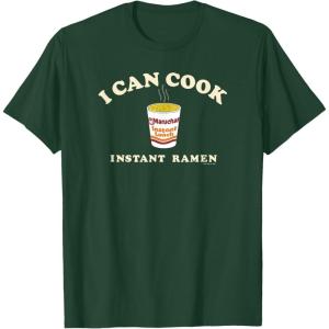 image:imageMaruchan Instant Lunch I Can Cook Instant Ramen Cup Logo TShirtDark Green