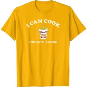 image:imageMaruchan Instant Lunch I Can Cook Instant Ramen Cup Logo TShirtGolden Yellow