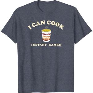 image:imageMaruchan Instant Lunch I Can Cook Instant Ramen Cup Logo TShirtHeather Blue