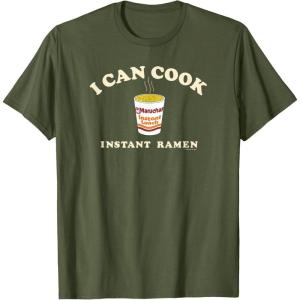 image:imageMaruchan Instant Lunch I Can Cook Instant Ramen Cup Logo TShirtOlive Green