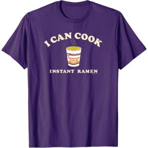 image:imageMaruchan Instant Lunch I Can Cook Instant Ramen Cup Logo TShirtPurple