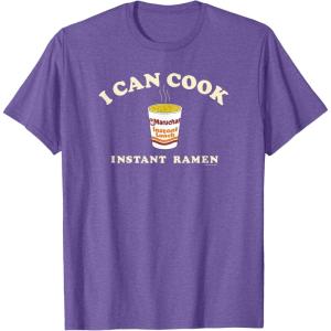 image:imageMaruchan Instant Lunch I Can Cook Instant Ramen Cup Logo TShirtPurple Heather
