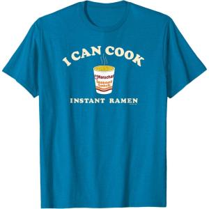 image:imageMaruchan Instant Lunch I Can Cook Instant Ramen Cup Logo TShirtSapphire Blue