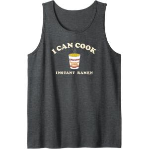 image:imageMaruchan Instant Lunch I Can Cook Instant Ramen Cup Logo Tank TopDark Heather Grey