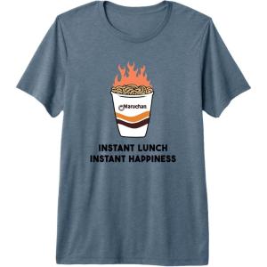 image:imageMaruchan Instant Lunch Instant Happiness Fiery Noodles Premium TriBlend TShirtSlate Grey