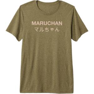 image:imageMaruchan Instant Lunch Japanese Font Elegant Text Premium TriBlend TShirtOlive Green