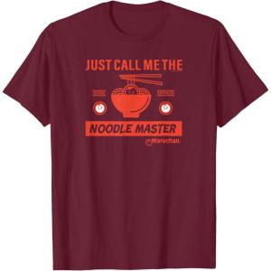 image:imageMaruchan Instant Lunch Just Call Me The Noodle Master TShirtBurgundy