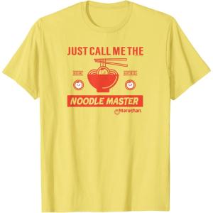 image:imageMaruchan Instant Lunch Just Call Me The Noodle Master TShirtLemon Yellow