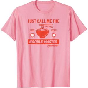 image:imageMaruchan Instant Lunch Just Call Me The Noodle Master TShirtPink