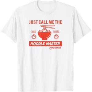 image:imageMaruchan Instant Lunch Just Call Me The Noodle Master TShirtWhite