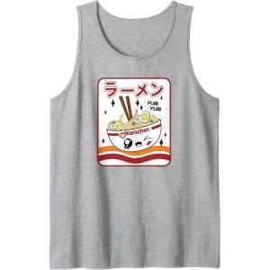image:imageMaruchan Instant Lunch Kawaii Katakana Ramen Bowl Portrait Tank TopHeather Grey