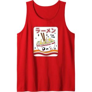 image:imageMaruchan Instant Lunch Kawaii Katakana Ramen Bowl Portrait Tank TopRed