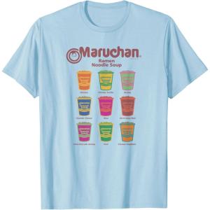 image:imageMaruchan Instant Lunch Noodle Cup Flavors Colour Pop TShirtBaby Blue