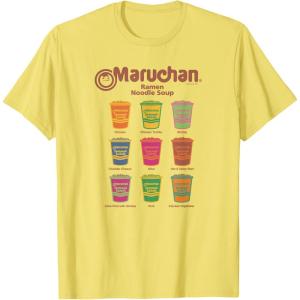 image:imageMaruchan Instant Lunch Noodle Cup Flavors Colour Pop TShirtLemon Yellow