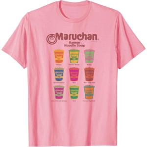 image:imageMaruchan Instant Lunch Noodle Cup Flavors Colour Pop TShirtPink