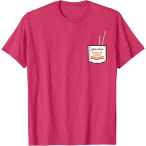 image:imageMaruchan Instant Lunch Pocket Chop Sticks TShirtRed Heather
