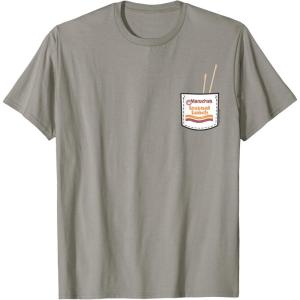 image:imageMaruchan Instant Lunch Pocket Chop Sticks TShirtSlate Grey