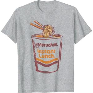 image:imageMaruchan Instant Lunch Ramen Cup Art Logo TShirtHeather Grey