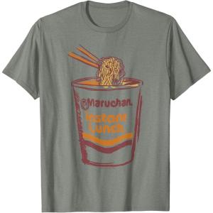 image:imageMaruchan Instant Lunch Ramen Cup Art Logo TShirtOlive Heather