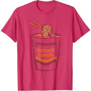 image:imageMaruchan Instant Lunch Ramen Cup Art Logo TShirtRed Heather