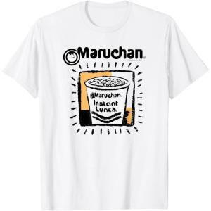 image:imageMaruchan Instant Lunch Ramen Cup Crayon Drawing Logo TShirtWhite