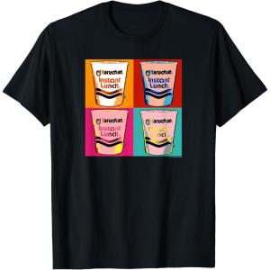 image:imageMaruchan Instant Lunch Ramen Cups Pop Art Painting TShirtBlack
