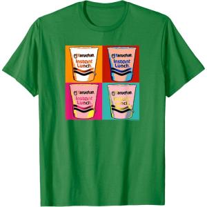 image:imageMaruchan Instant Lunch Ramen Cups Pop Art Painting TShirtKelly Green