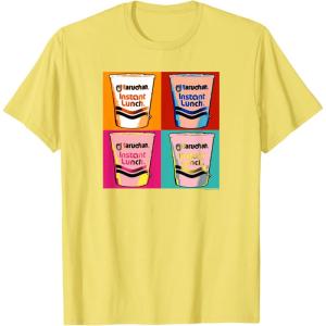 image:imageMaruchan Instant Lunch Ramen Cups Pop Art Painting TShirtLemon Yellow