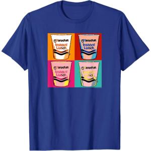 image:imageMaruchan Instant Lunch Ramen Cups Pop Art Painting TShirtRoyal Blue
